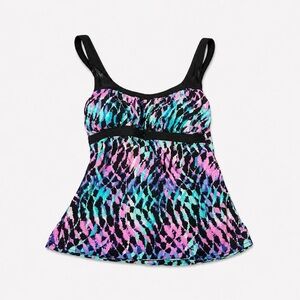 vintage y2k zeroxposur swim tankini top